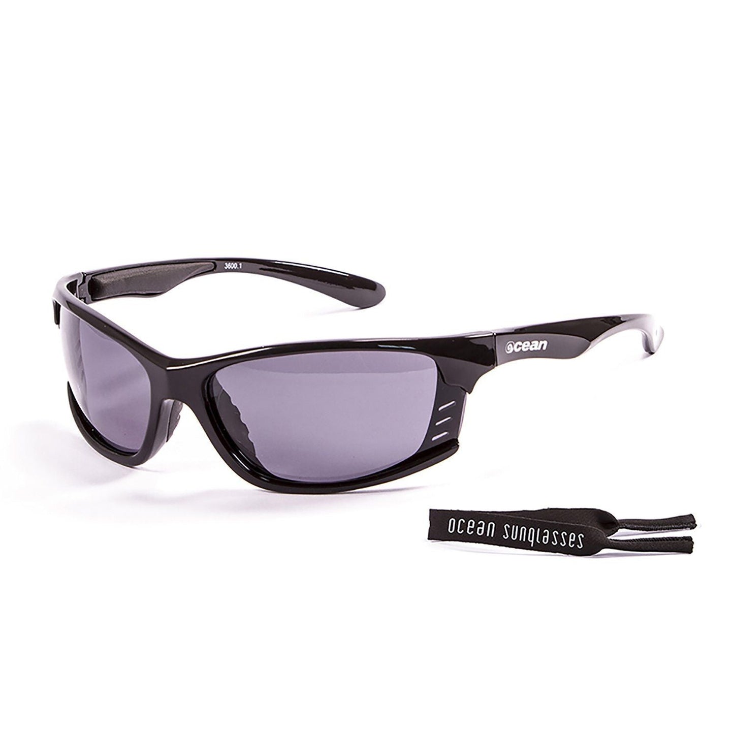 CYPRUS Polarized Sunglasses Kiteboarding Surf Water Sports (Frame Matte Black, Lens Smoke)