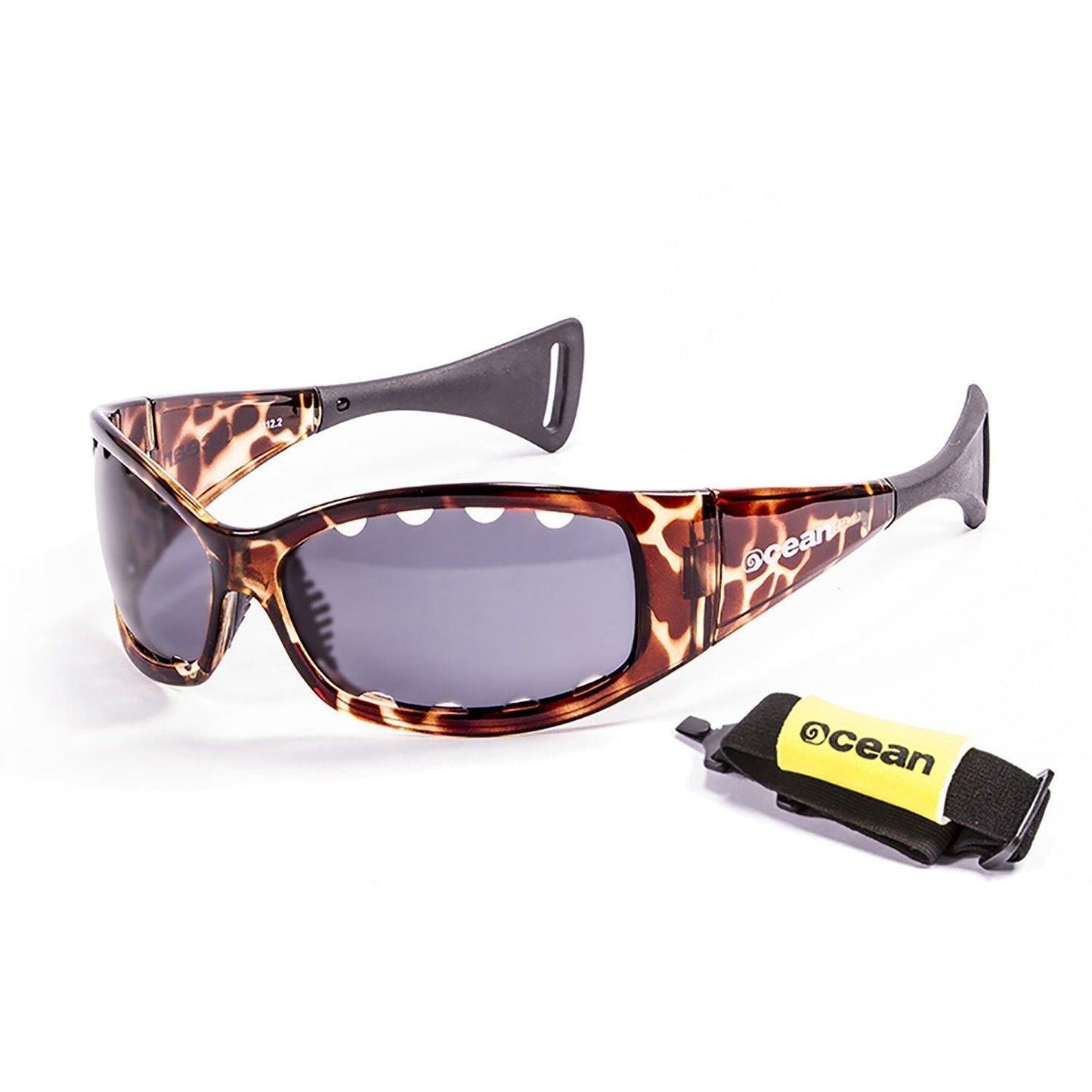 FUERTEVENTURA Polarized Sunglasses Kiteboarding Surf Water Sports (Frame Demy Brown, Lens Smoke)