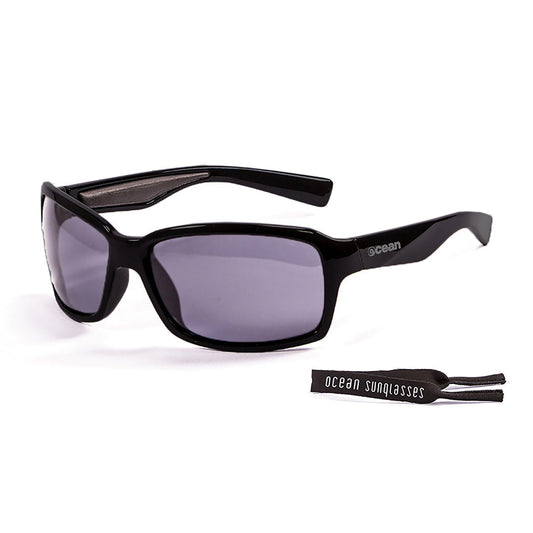 VENEZIA Polarized Sunglasses Kiteboarding Surf Water Sports (Frame Matte Black, Lens Smoke)